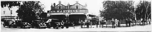 The Symons Butchery, Ballarat, circa 1930